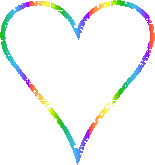 Gif animé coeur 3D